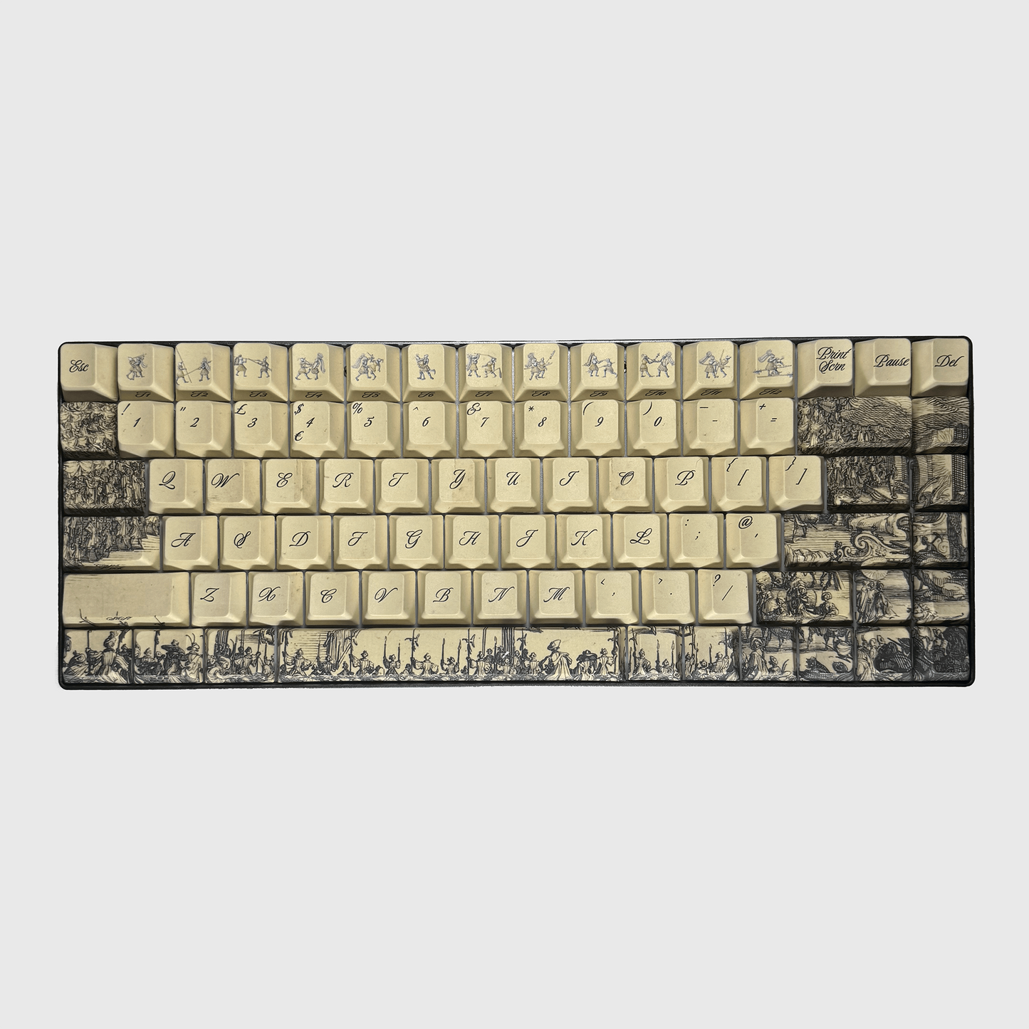 Antique Combat - 75% Mechanical Keyboard