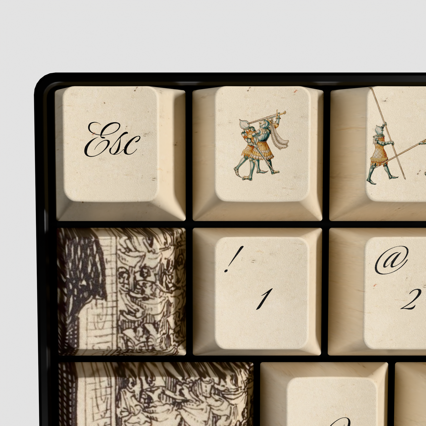 Antique Combat - Custom Keycap Set