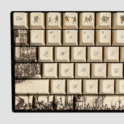 Antique Combat - Custom Keycap Set