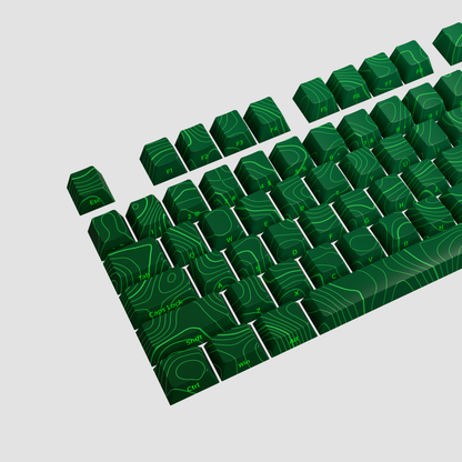 Terrain - Custom Keycap Set - Multiple Colours