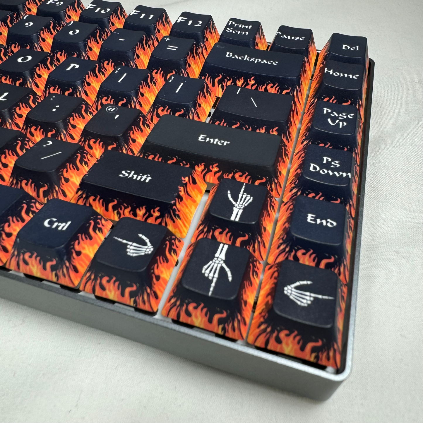 Through Fire and Flame - 75% Mechanical Keyboard