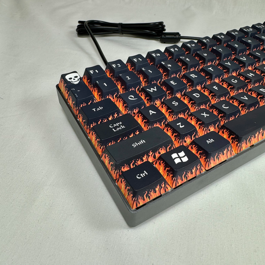 Through Fire and Flame - 75% Mechanical Keyboard