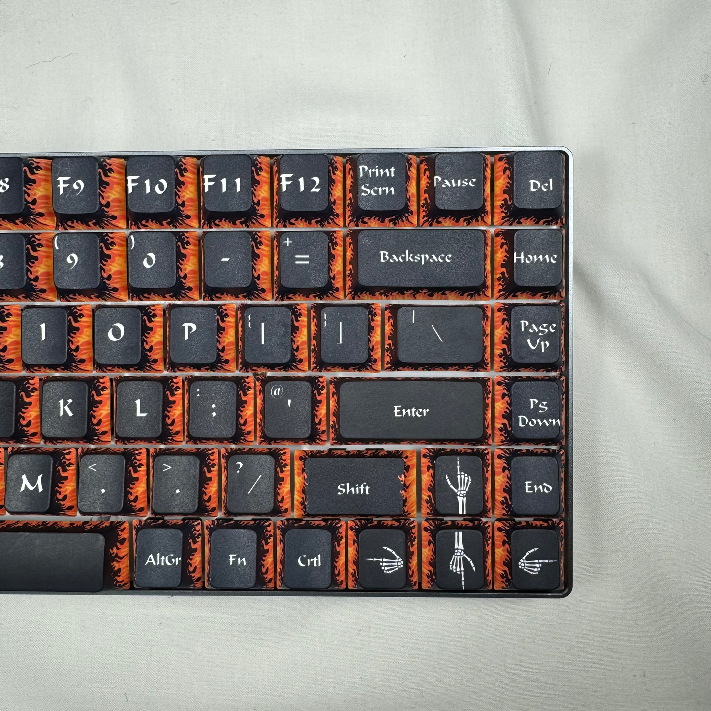 Through Fire and Flame - 75% Mechanical Keyboard