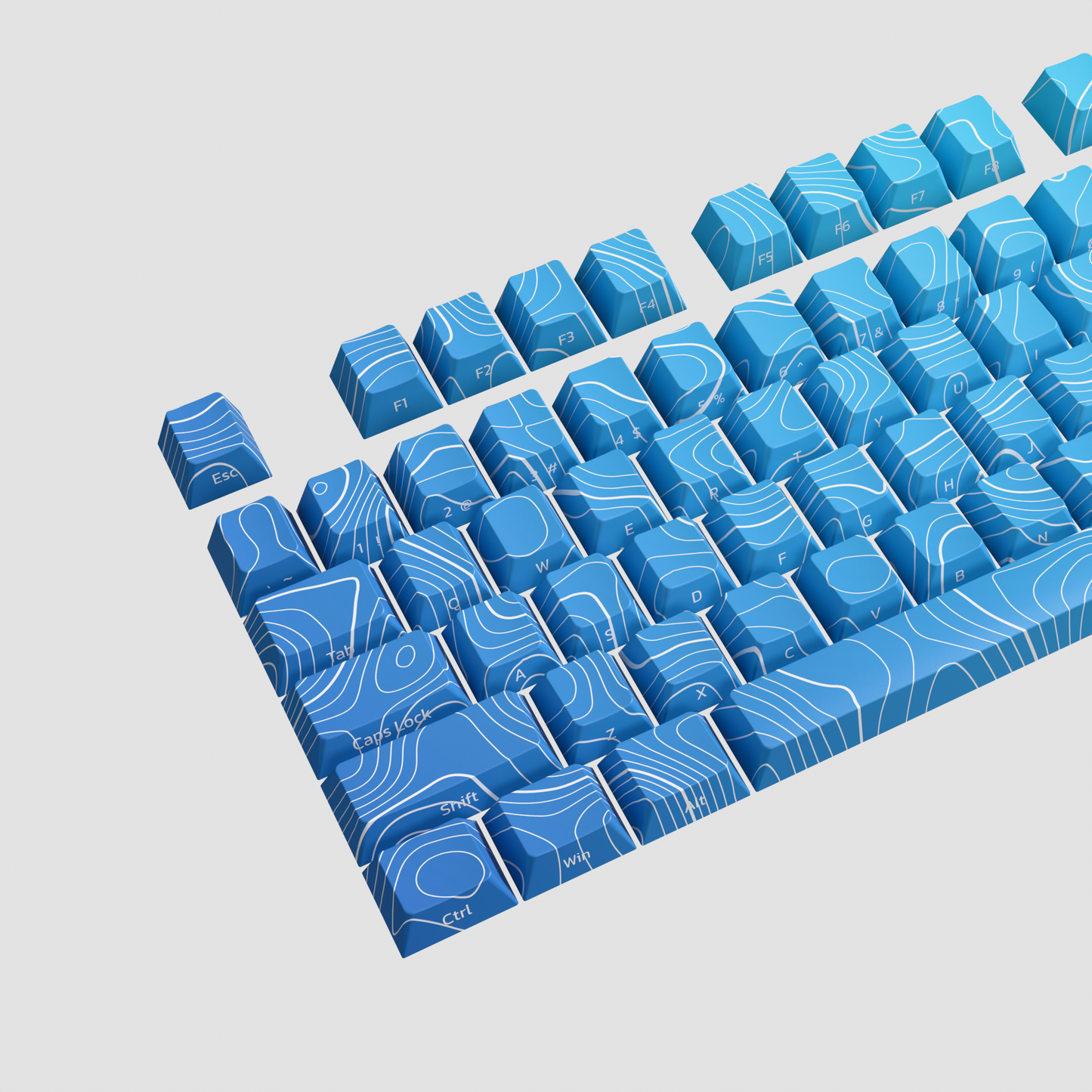 Terrain - Custom Keycap Set - Multiple Colours