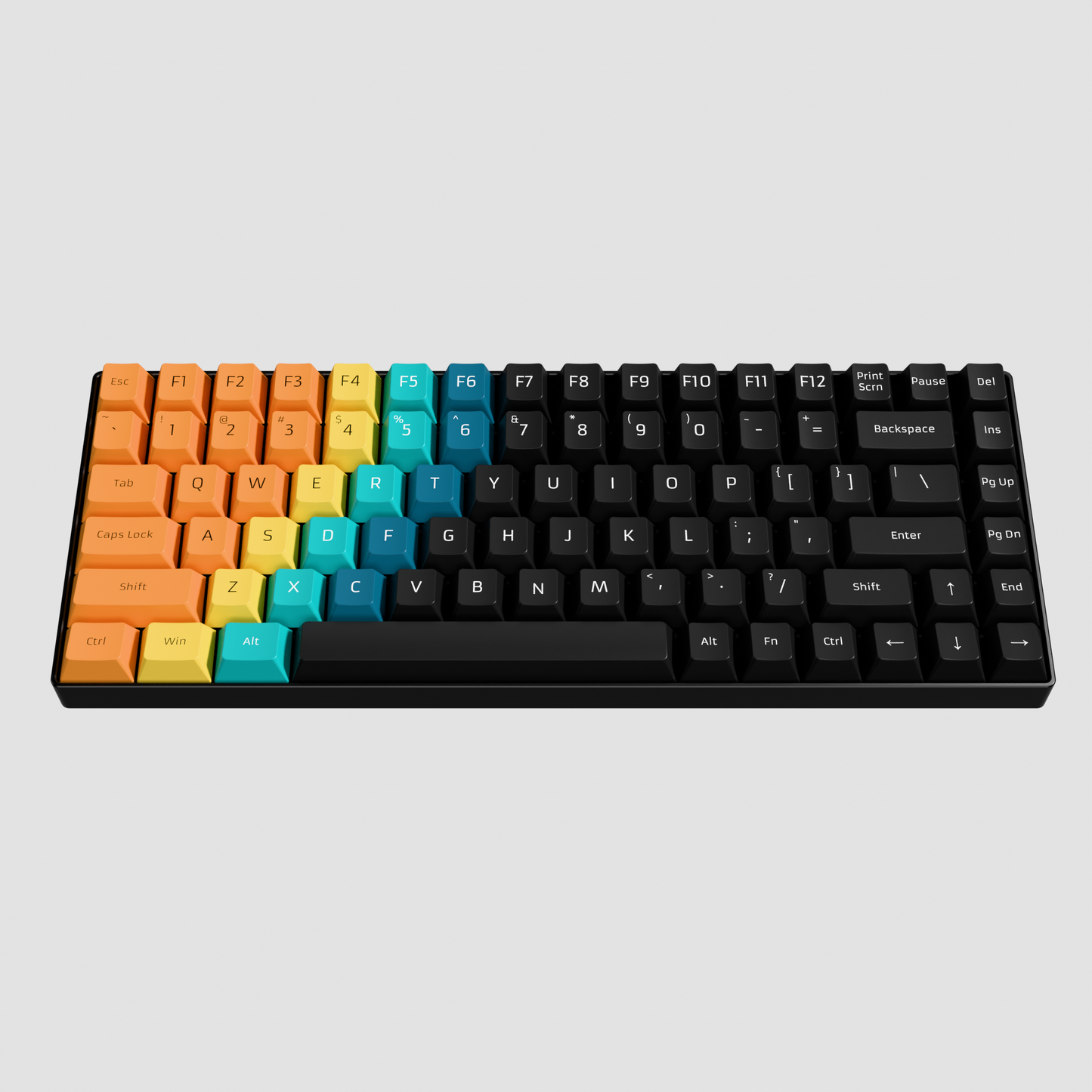 Farbverschiebung – 75 % mechanische Tastatur